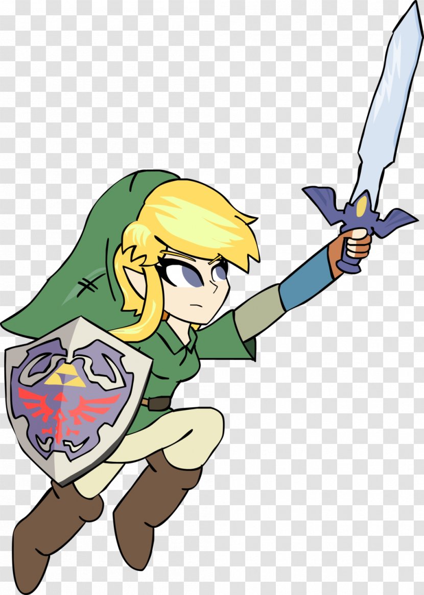 The Legend Of Zelda: Twilight Princess Link Zelda Ocarina Time - Cartoon - And Navi Transparent PNG