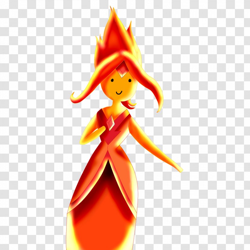 Figurine Character Fiction Clip Art - Flame Princess Transparent PNG