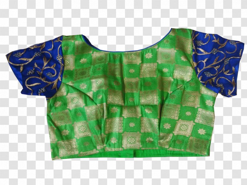 T-shirt Blouse Sari Kalamkari Green - Shirt Transparent PNG