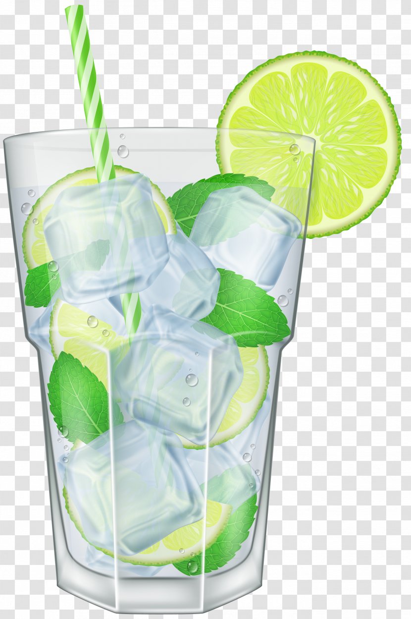 Mojito Vodka Tonic Limeade Lemonade - Caipirinha - Cocktail Clip Art Image Transparent PNG