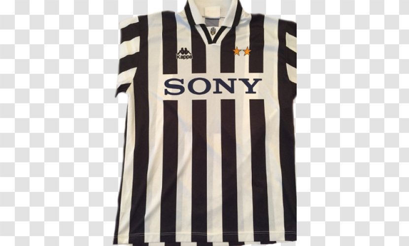 Juventus F.C. T-shirt 1996 UEFA Champions League Final Jersey - Kappa Transparent PNG