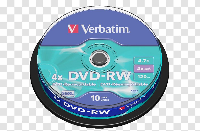 DVD Recordable Mitsubishi Kagaku Media DVD+RW Spindle - Backup - Dvd Transparent PNG