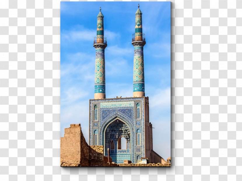 Jameh Mosque Of Yazd Travel Interests Section The Islamic Republic Iran In United States Stock Photography - Landmark Transparent PNG