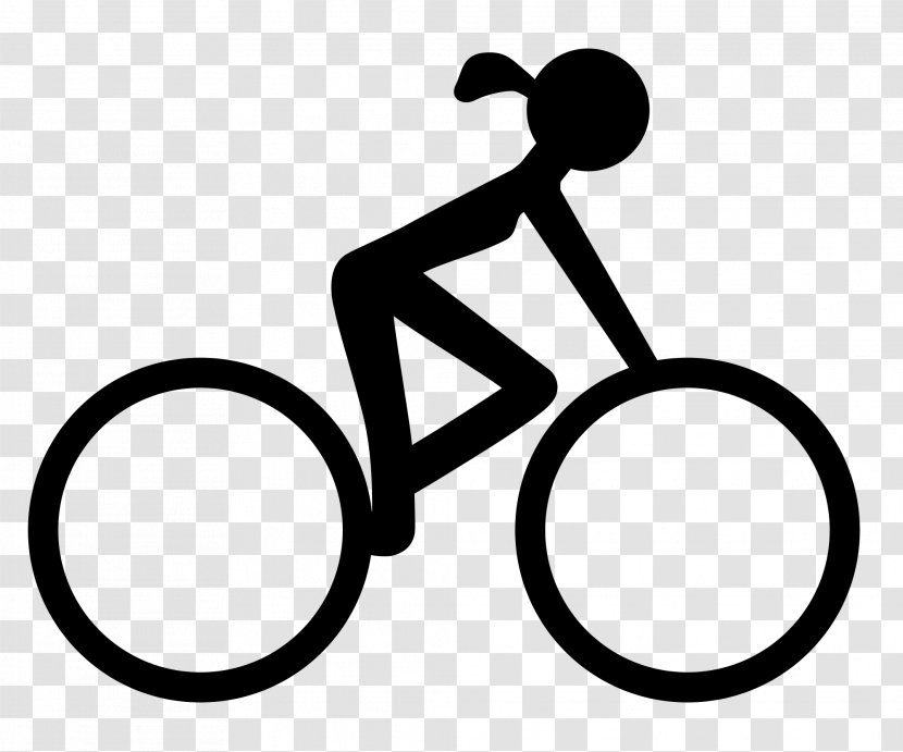 Cycling Bicycle Pedals Clip Art - Woman - Olympics Transparent PNG