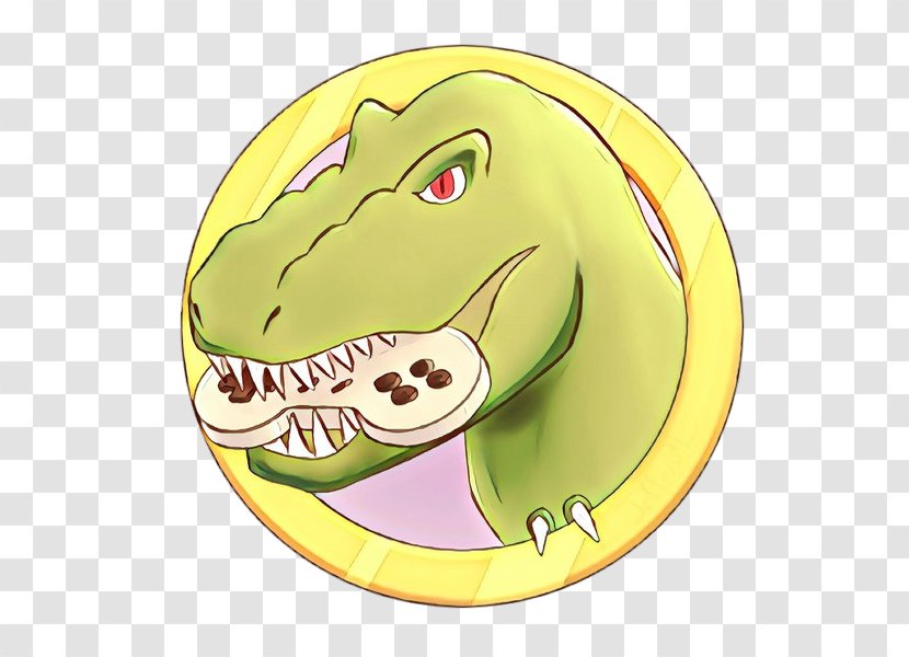 Dinosaur - Smile - Sticker Transparent PNG
