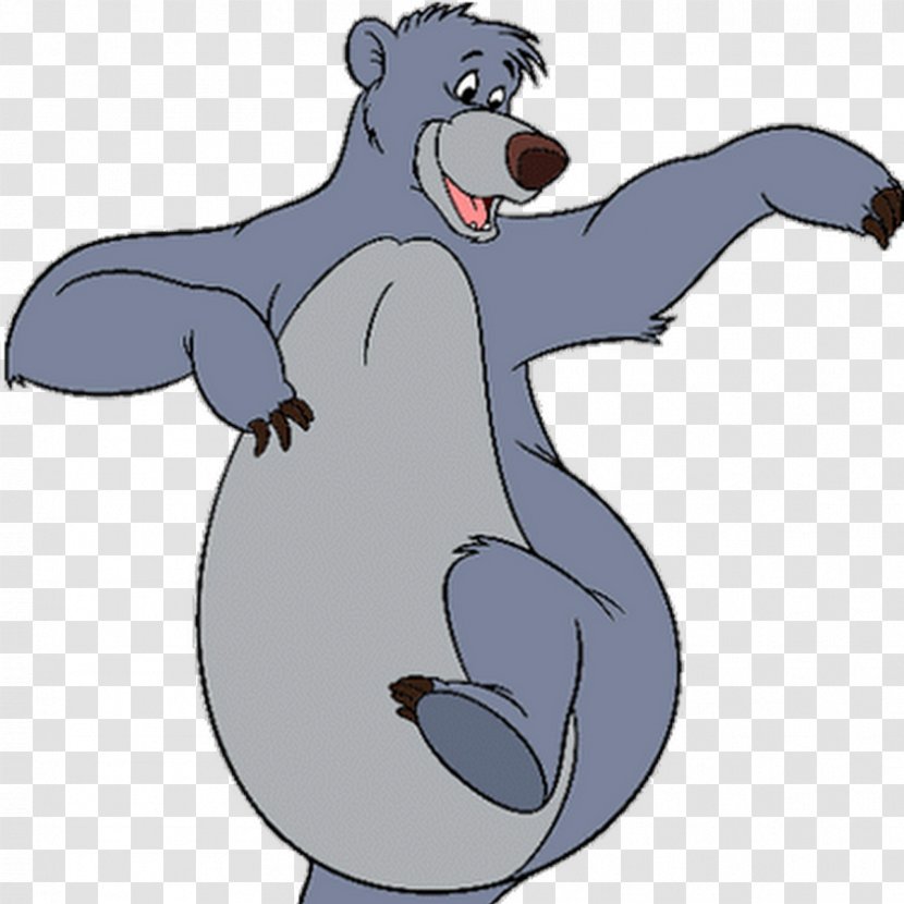 Baloo The Jungle Book Bear Winnie Pooh Mowgli - Fictional Character Transparent PNG