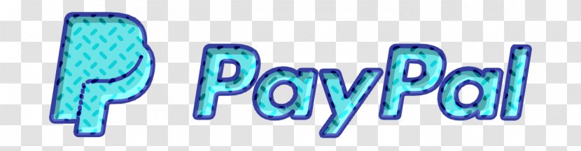 Payment Method Icon Paypal - Azure - Logo Electric Blue Transparent PNG