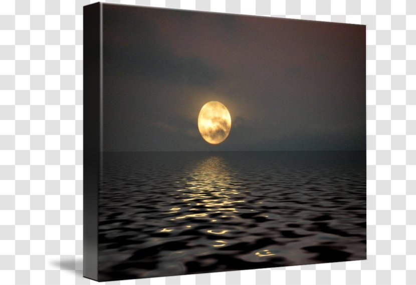Imagekind Art Poster Canvas Printmaking - Water - Horizon Over Transparent PNG