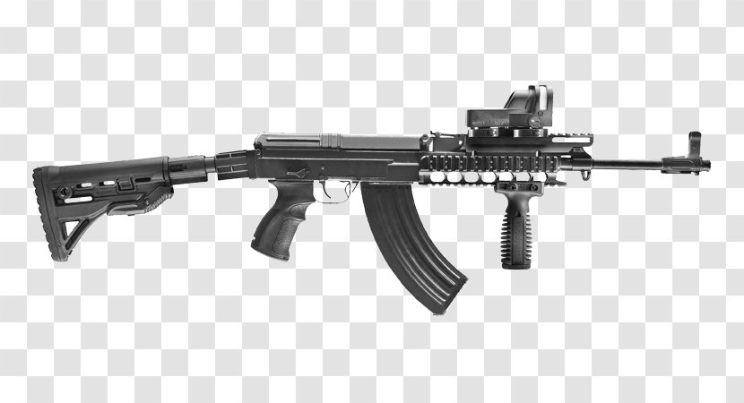 M4 Carbine Vz. 58 Stock Weapon Pistol Grip - Cartoon - Ak Vertical Transparent PNG