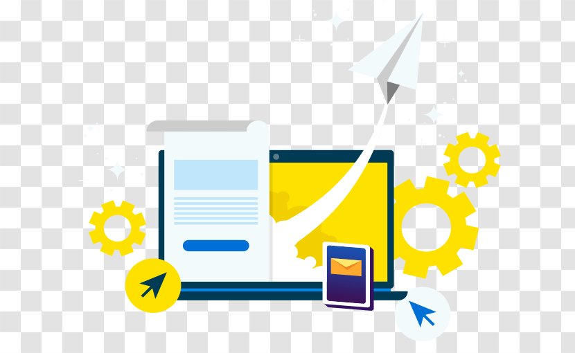 Digital Marketing - Web Hosting Service - Logo Yellow Transparent PNG