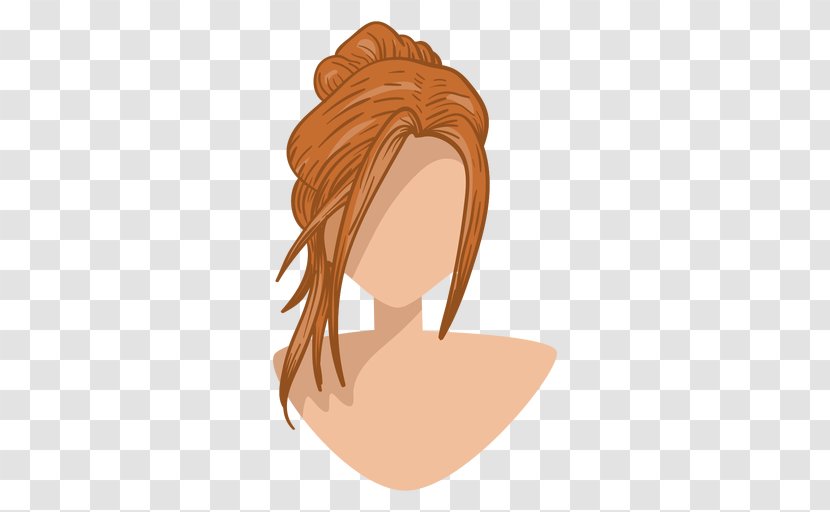 Hairstyle Graphics Illustration Wig - Heart - Hairs Icon Transparent PNG