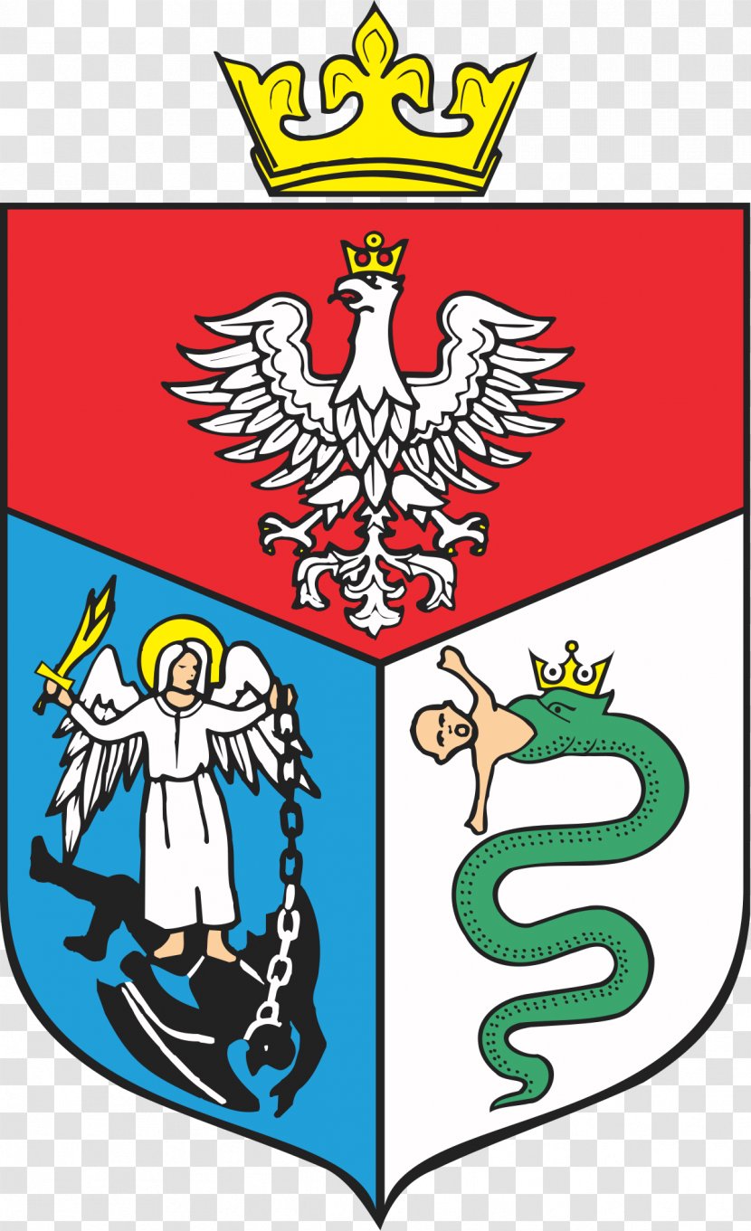 Sanok Przemyśl Coat Of Arms Poland Crest - Adam And Eve Transparent PNG