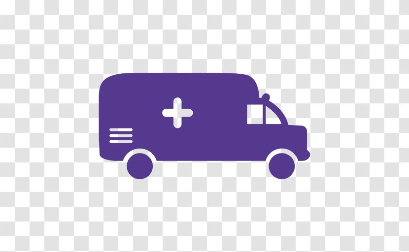 Ambulance - Violet - Car Transparent PNG