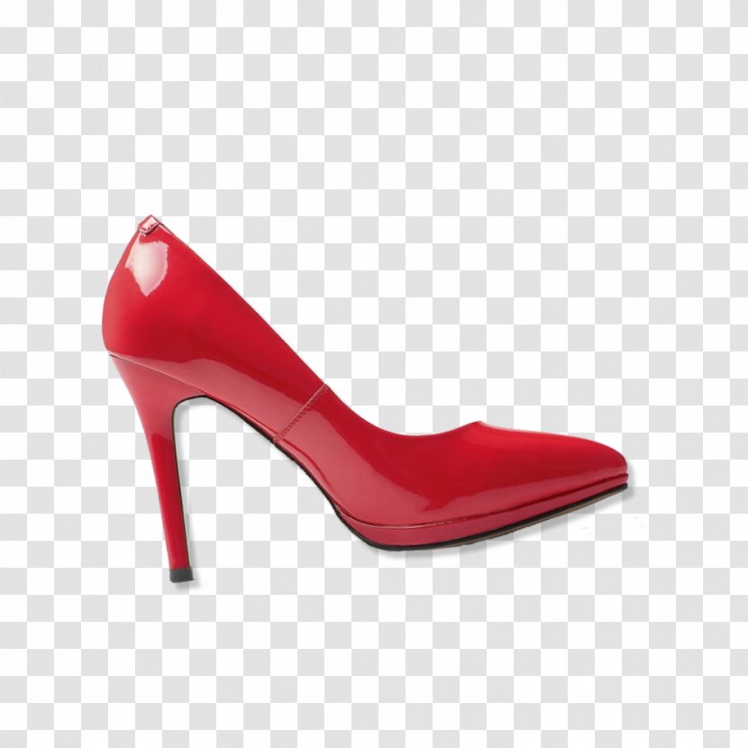 High-heeled Footwear Shoe Red Absatz - Vecteur - High Heels Transparent PNG