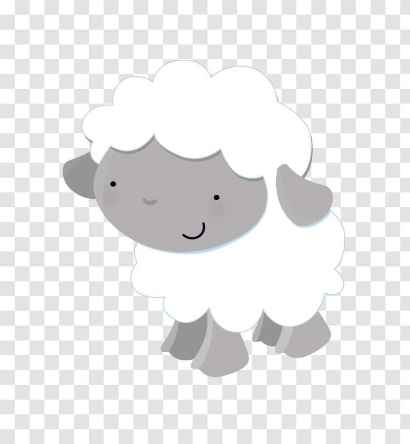 Sheep Drawing Clip Art - White - Eid Transparent PNG