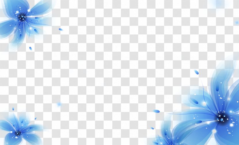 Blue Lilium Transparency And Translucency - Sky - Lily Transparent PNG
