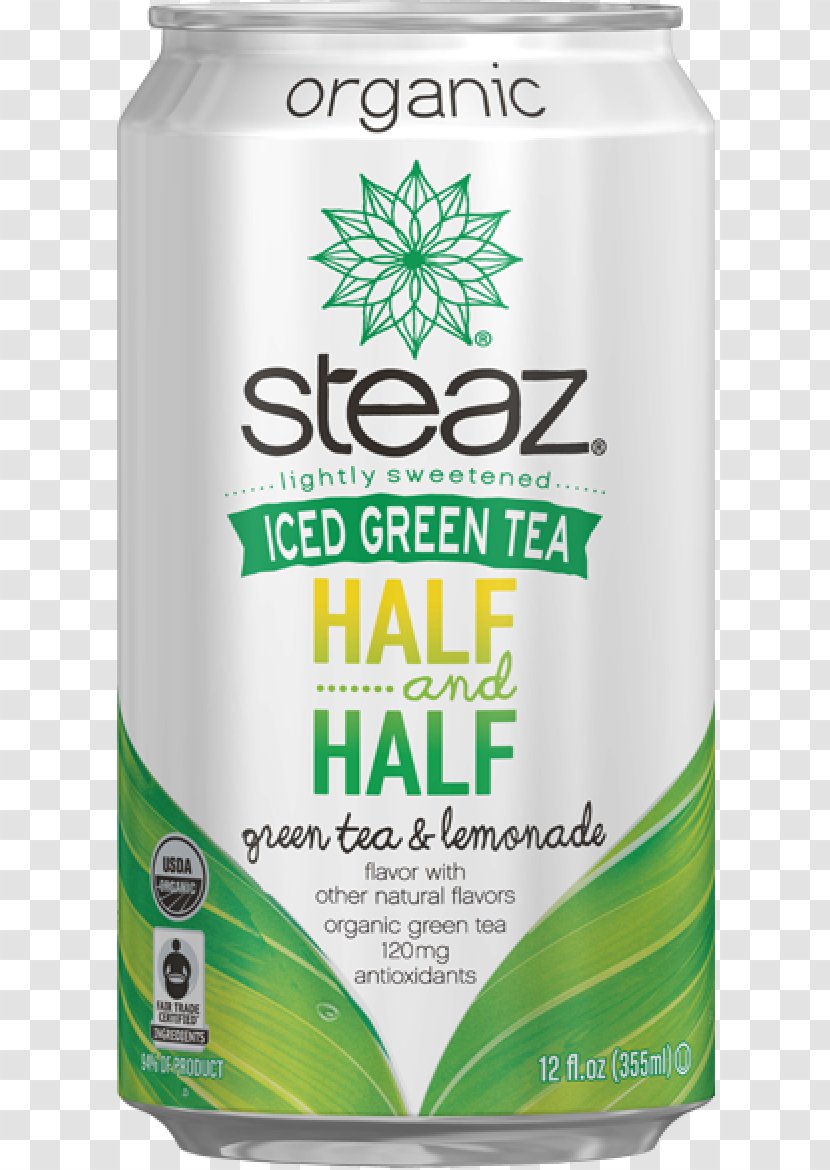Green Tea Iced Organic Food Steaz - Peach Transparent PNG