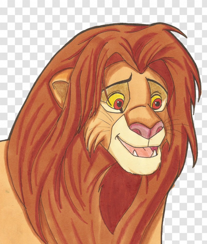 Lion Simba Sarabi Character - Cartoon Transparent PNG