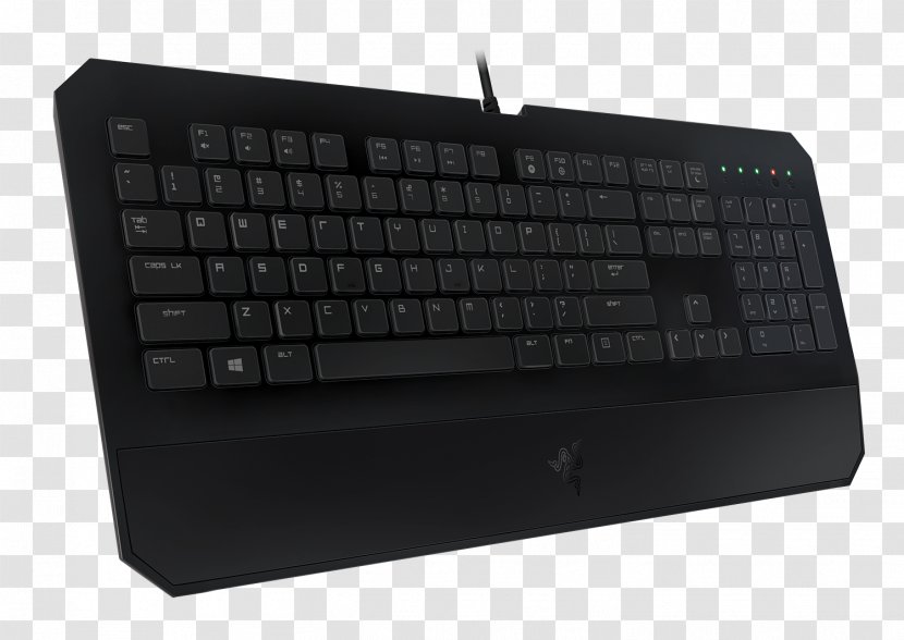Computer Keyboard Razer DeathStalker Essential Gaming Keypad USB Inc. - Technology Transparent PNG