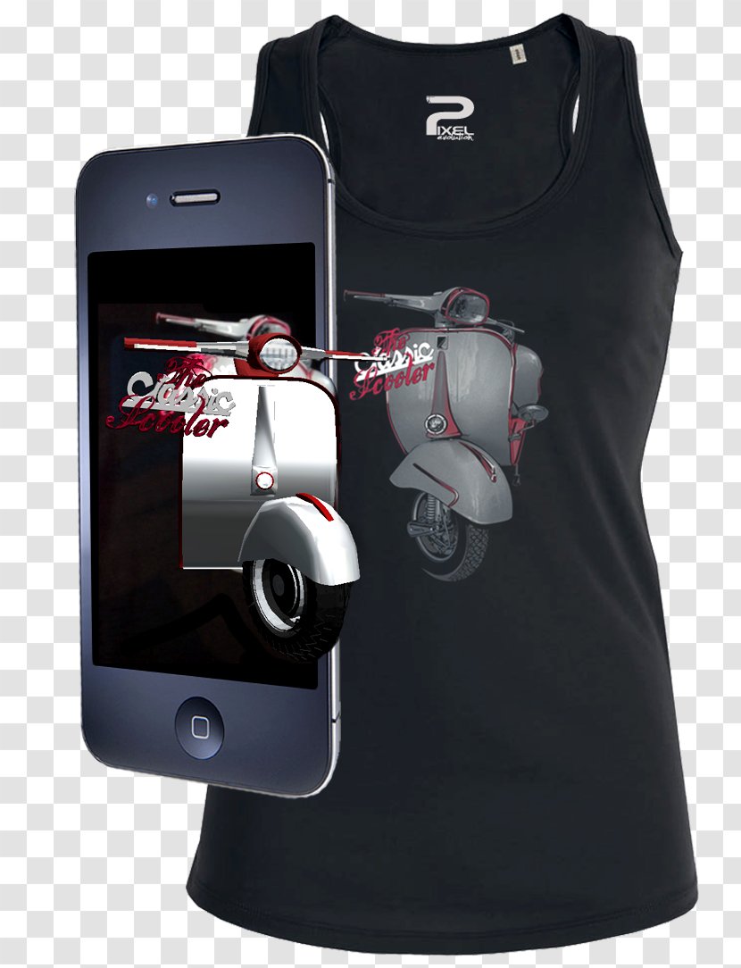T-shirt Sleeveless Shirt Mobile Phones Gift Mother - Frame Transparent PNG