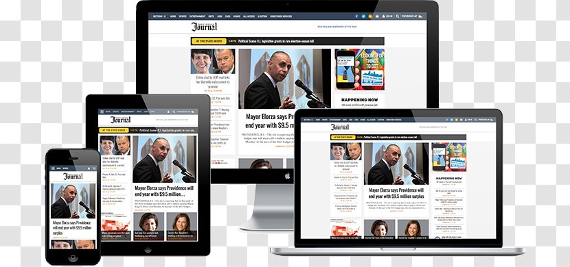Multimedia New Media Digital Journalism Brand Display Advertising - All Access Transparent PNG