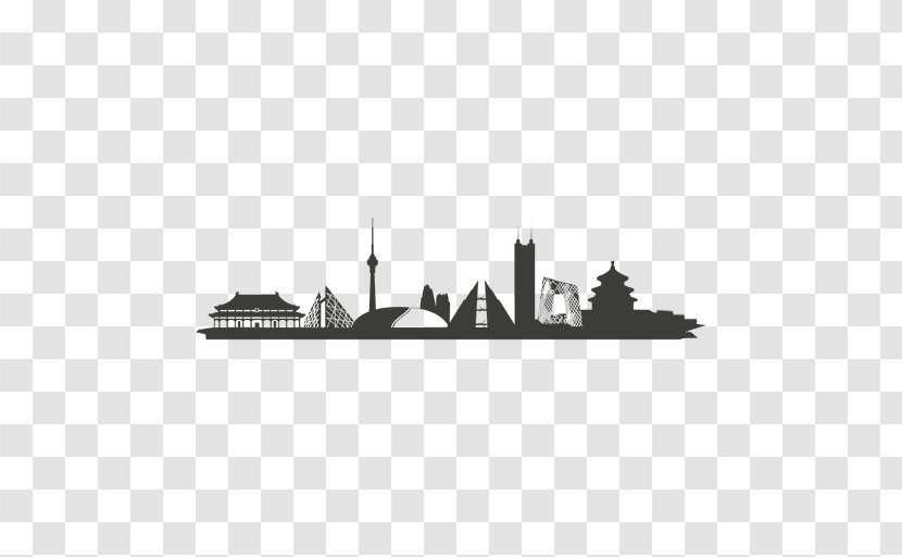 Beijing Silhouette Architecture Skyline - Brand - City Transparent PNG