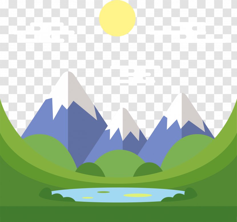 Landscape Wallpaper - Energy - Mountain Lake Transparent PNG