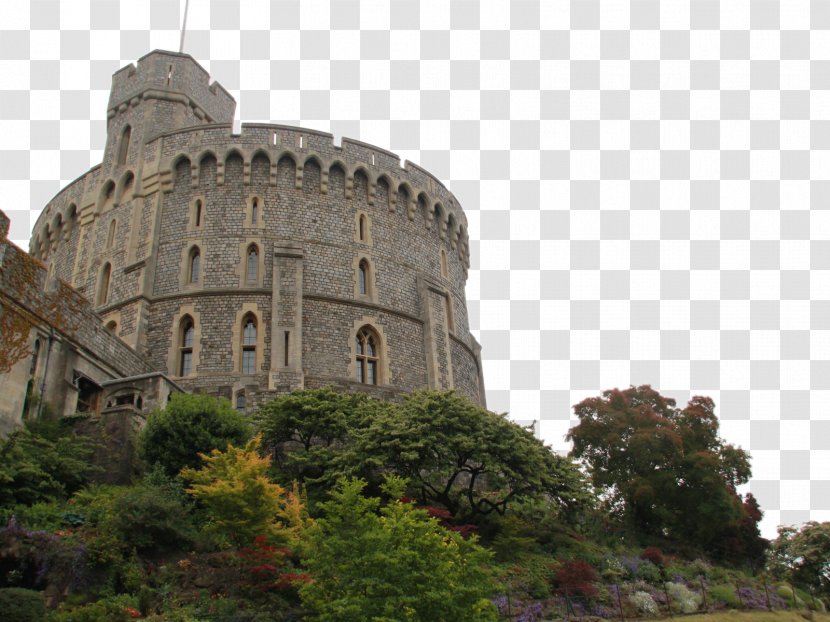 Windsor Castle British Royal Family Building - United Kingdom - England Landscape Transparent PNG