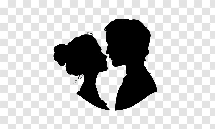Romeo And Juliet Vector Graphics Silhouette Illustration Clip Art - Love Transparent PNG