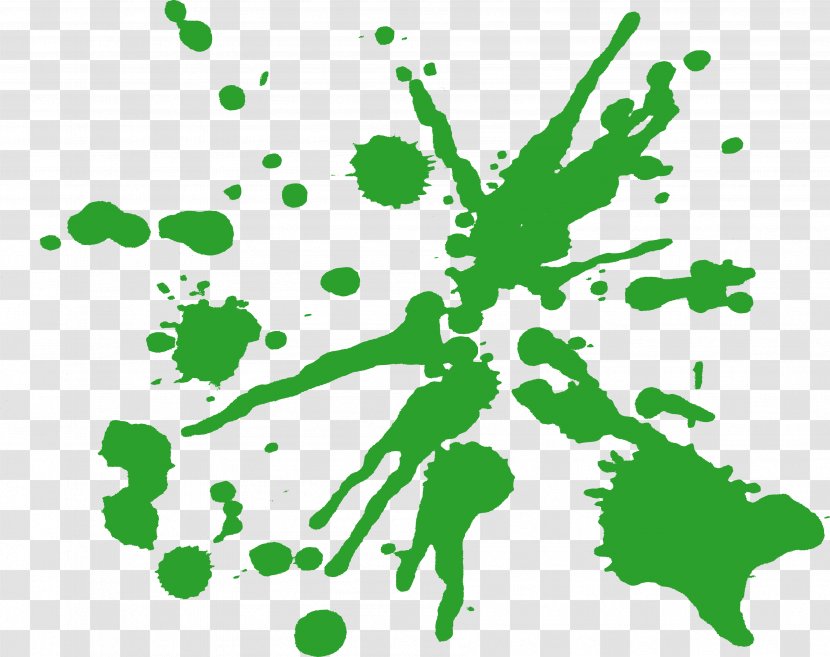 Green Clip Art - Leaf - Spray Paint Transparent PNG
