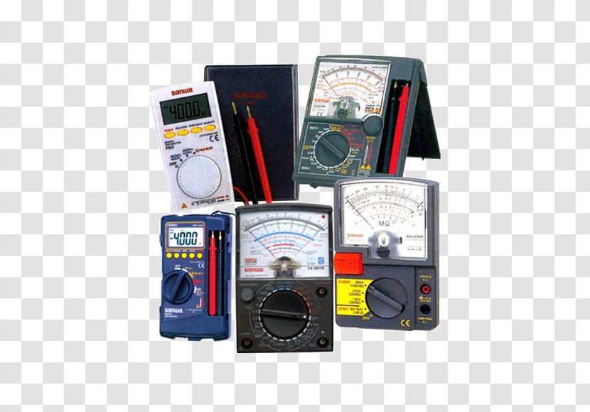 Electronics Multimeter Sanwa Electric Instrument Co., Ltd. Analog Signal Capacitance - Tranformer Transparent PNG