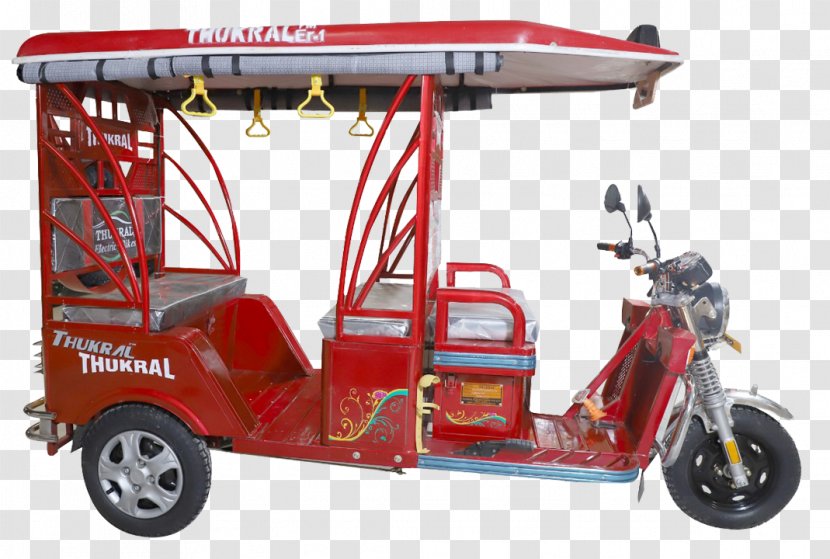 Auto Rickshaw Electric Vehicle Car - Cart Transparent PNG
