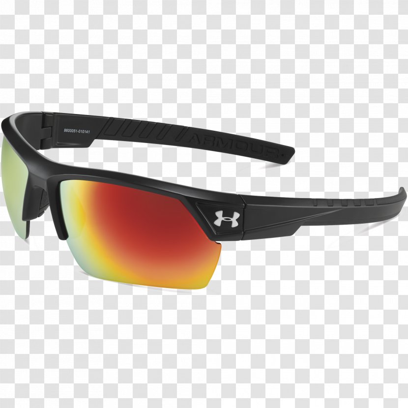 Under Armour Mirrored Sunglasses Sneakers Clothing - Light - Amazing Orange Color Lens Flare Transparent PNG