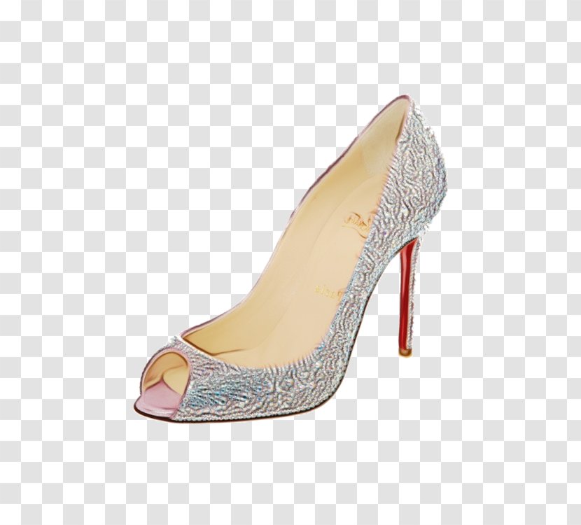 Footwear High Heels Court Shoe Basic Pump - Paint - Slingback Fashion Accessory Transparent PNG