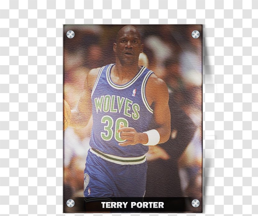 Terry Porter Minnesota Timberwolves Basketball Player Sport - Slam Dunk - Kevin Transparent PNG