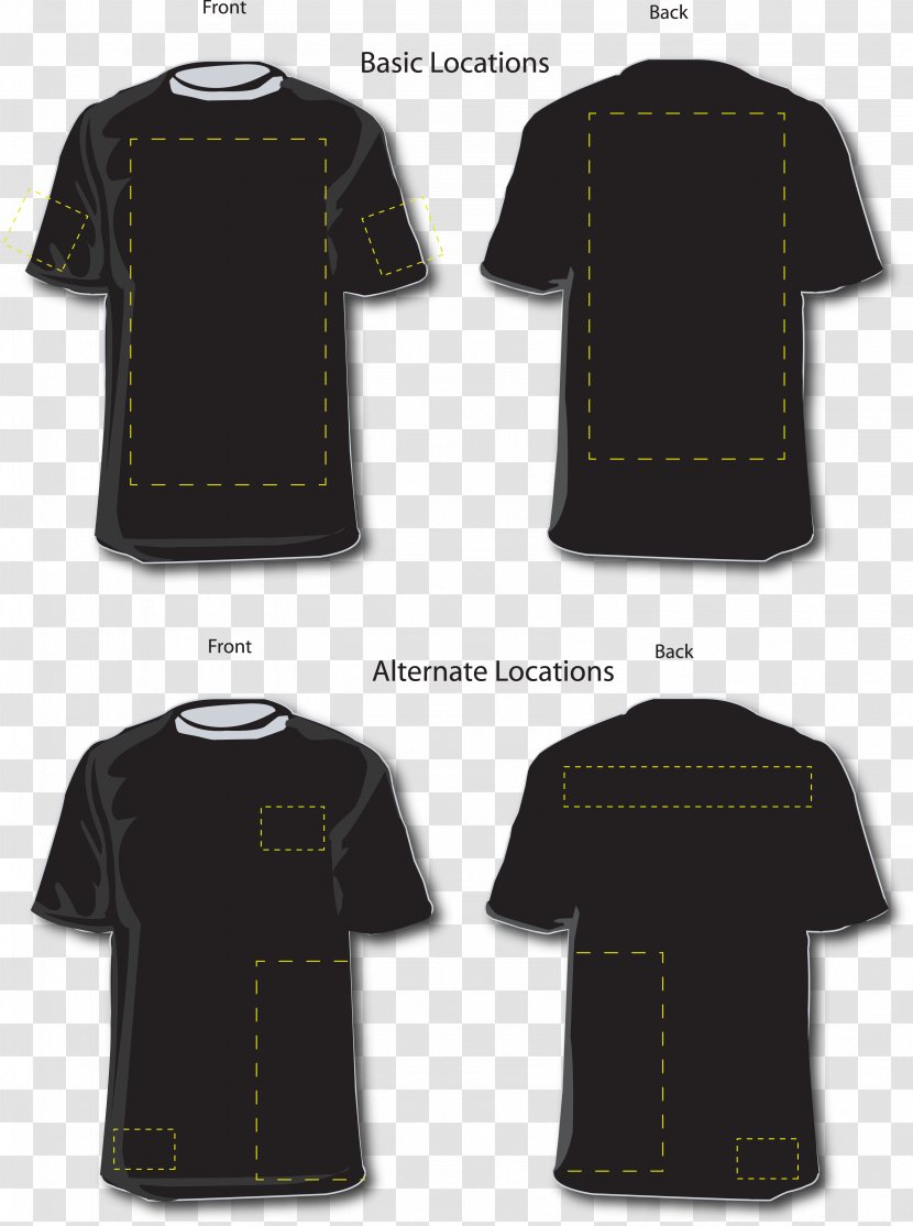 Printed T-shirt Sleeve Jersey Black - Brand - Littlebigplanet Karting Transparent PNG