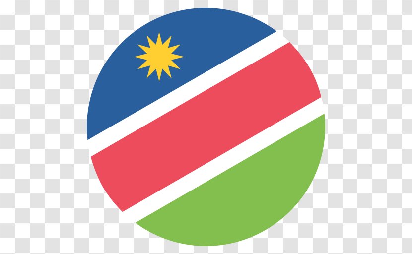Flag Of Namibia Emoji National - Gallery Sovereign State Flags Transparent PNG