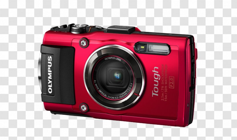 Olympus Tough TG-5 Point-and-shoot Camera Photography - Stylus Transparent PNG