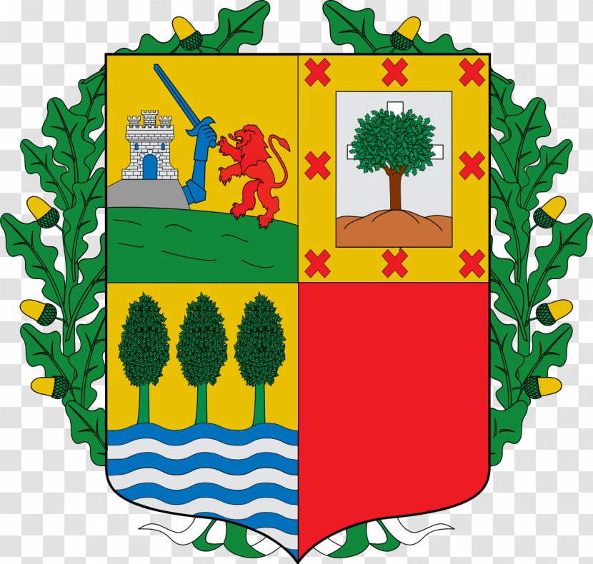 Bilbao Coat Of Arms Basque Country Escutcheon Government - Leaf Transparent PNG