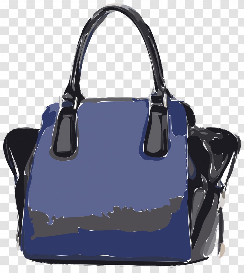 Handbag Leather Blue Tote Bag - Baggage Transparent PNG