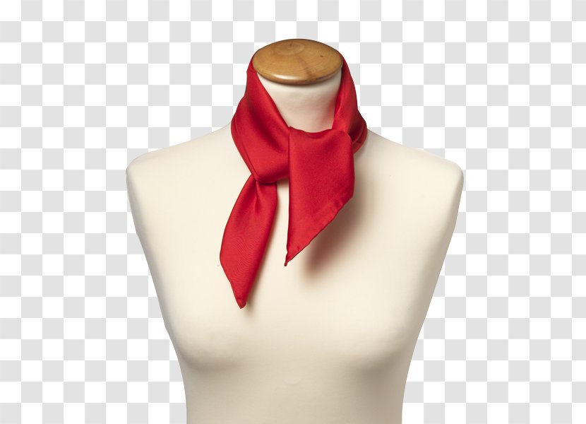 Necktie Handkerchief Silk Bow Tie Scarf - Lapel - Superman Red Transparent PNG