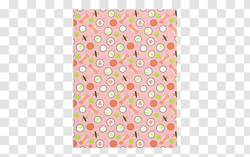 Polka Dot Textile Pink White Blue - Rectangle - Area Transparent PNG