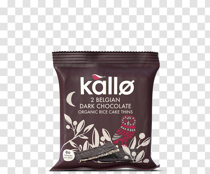 Packaging And Labeling Kallø Snack Bouillon Cube - Belgian Chocolate Transparent PNG
