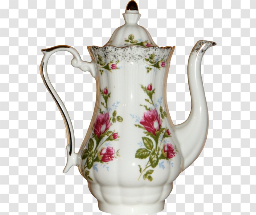 Jug Porcelain Kettle Teapot - Coffee Pot Transparent PNG