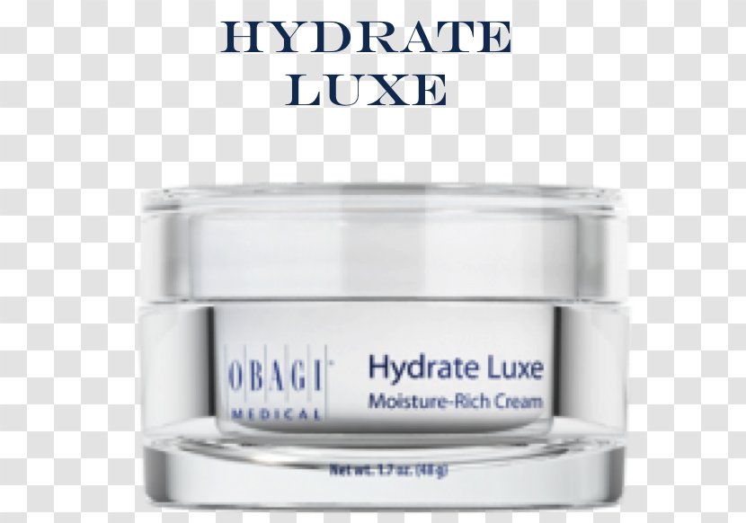 Obagi Hydrate Facial Moisturizer Luxe Skin Care Medical - Brand Transparent PNG