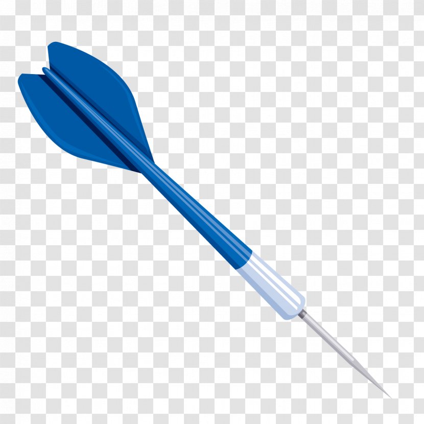 Darts Euclidean Vector - Javelin - Beautiful Blue Transparent PNG