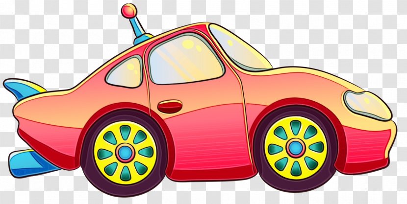 Cartoon Baby - Wet Ink - Play Compact Car Transparent PNG