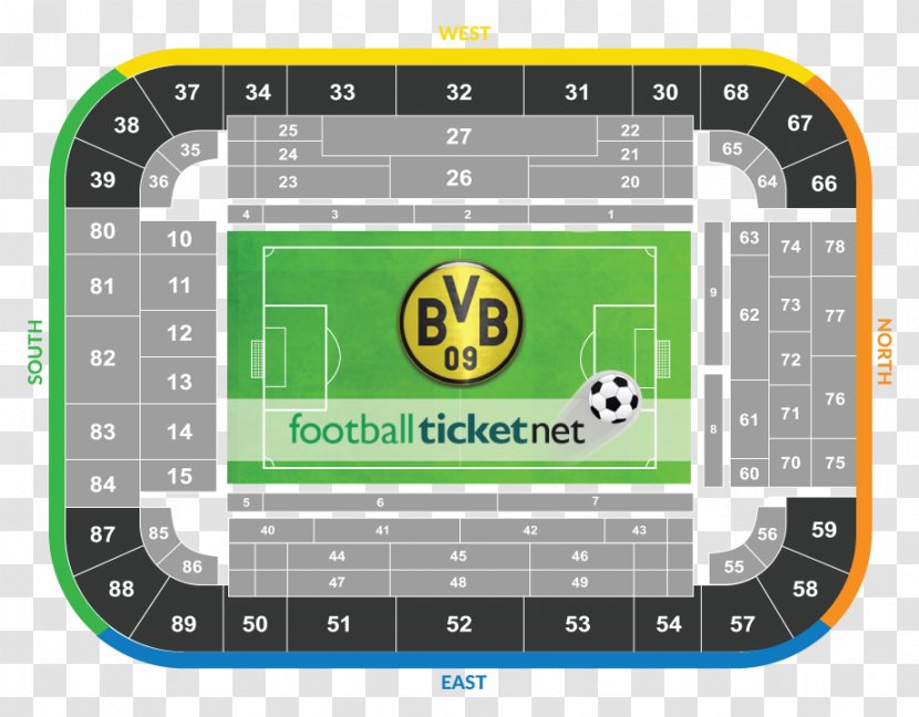 Stadium Borussia Dortmund Technology - Structure Transparent PNG