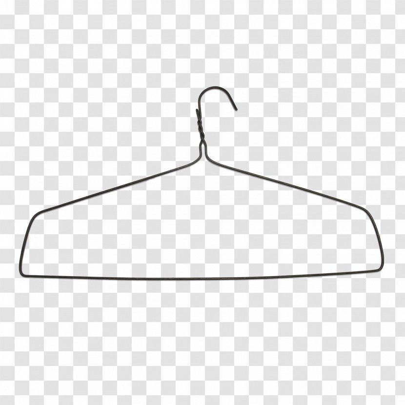 Line Angle Clothes Hanger - Clothing - Jacket Hanging Transparent PNG