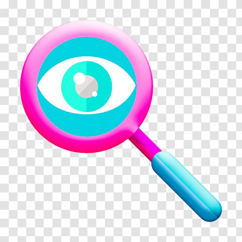 Search Icon Business - Magenta Baby Toys Transparent PNG